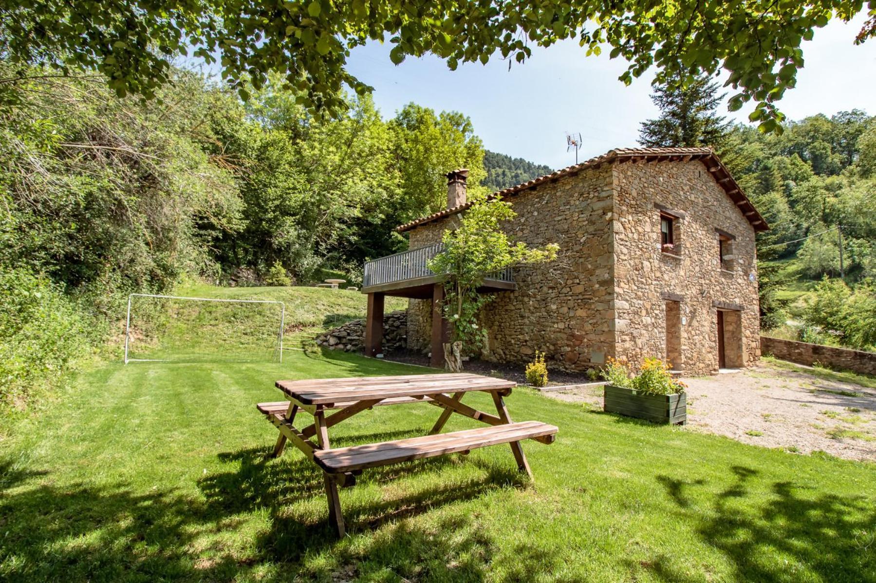 Вилла M De Puigsec Mas Rural Al Ripolles Жирона Экстерьер фото